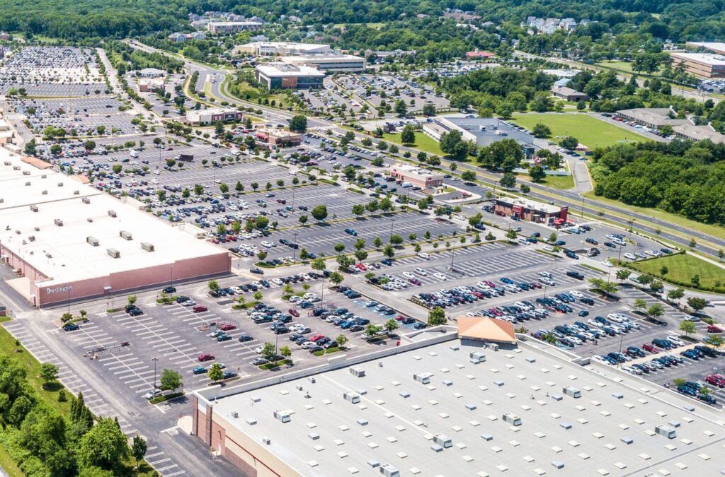 Exhaustfluid DEF delivery trucks positioned at a large facility in Prince George's County, MD, proving scale and trust. DEF Delivery Near Me.