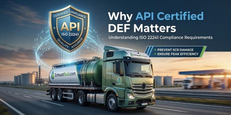 Why API Certified DEF Matters: ISO 22241 Compliance Explained