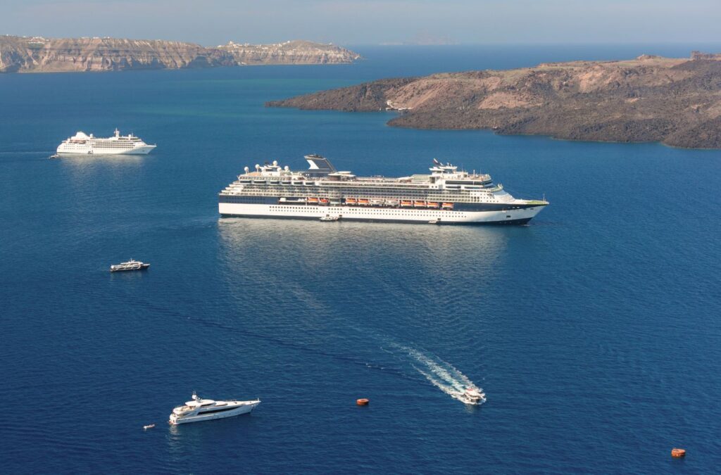 Marine yard crew receiving AUS40 delivery before scheduled vessel maintenance begins